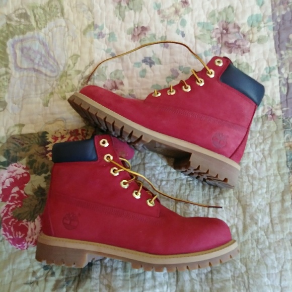 Boy's Timberland 6 Inch Premium Boots - Picture 3 of 8